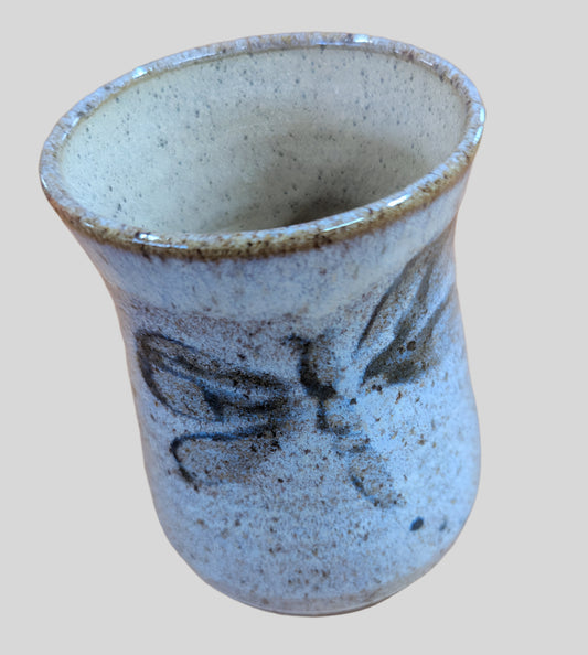 Dragonfly Unglazed Wine Cup