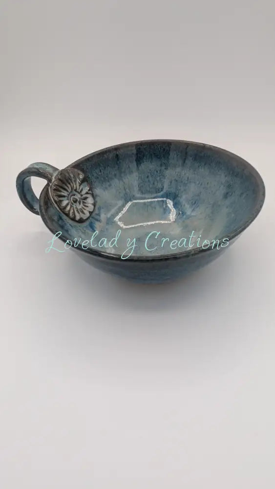 Handcrafted ’Ocean Fossil’ Dipping Bowl Bowl