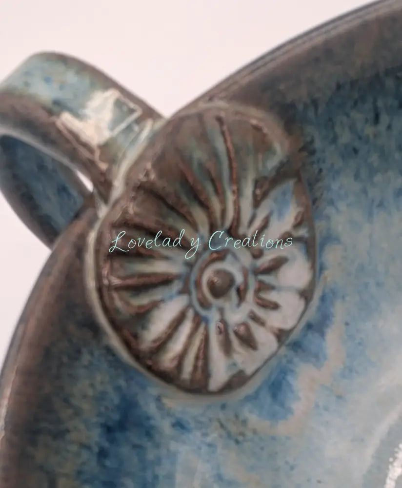 Handcrafted ’Ocean Fossil’ Dipping Bowl Bowl