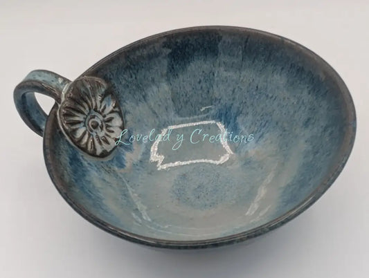 Handcrafted ’Ocean Fossil’ Dipping Bowl Bowl